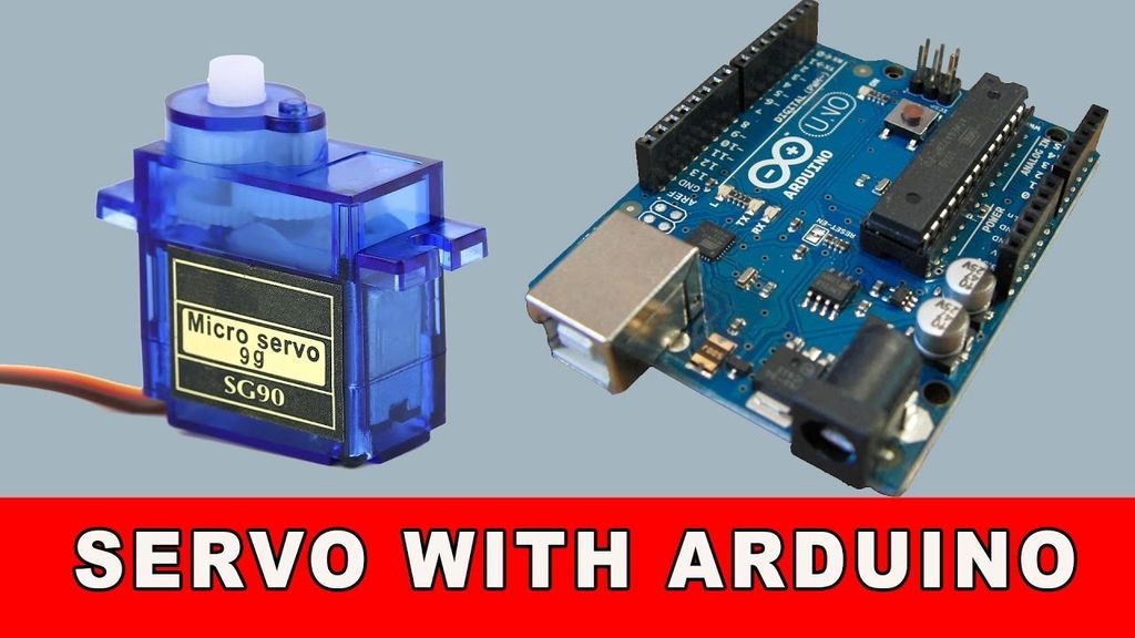 Easy Way To Control Servo Motor With Arduino Visuino Visual Development For Arduino