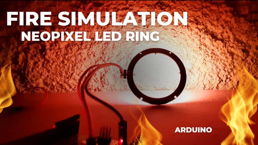 Arduino NeoPixel LED Ring Fire Simulation - Visuino - Visual ...