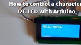 How to Use a 20×4 I2C Character LCD Display With Arduino